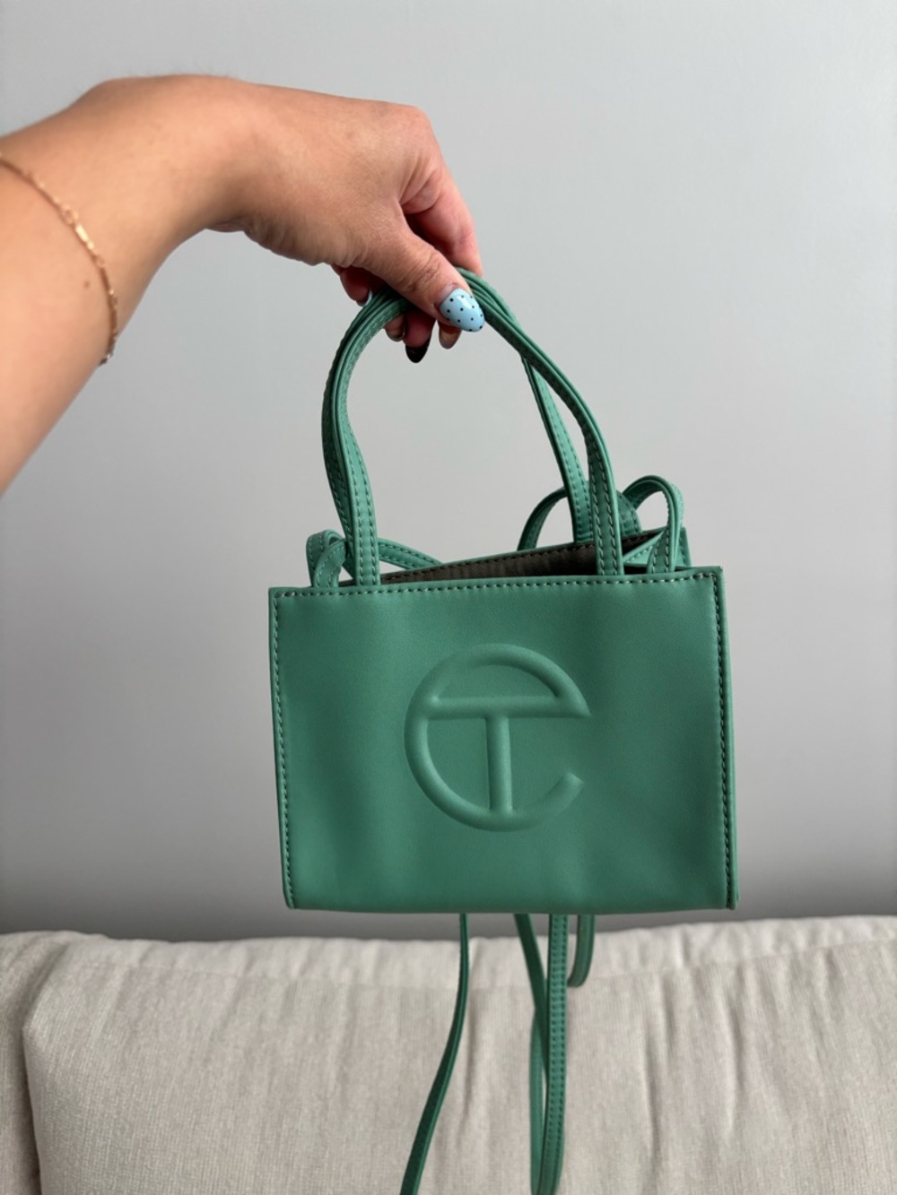 Telfar Small Shopping Bag - Sage